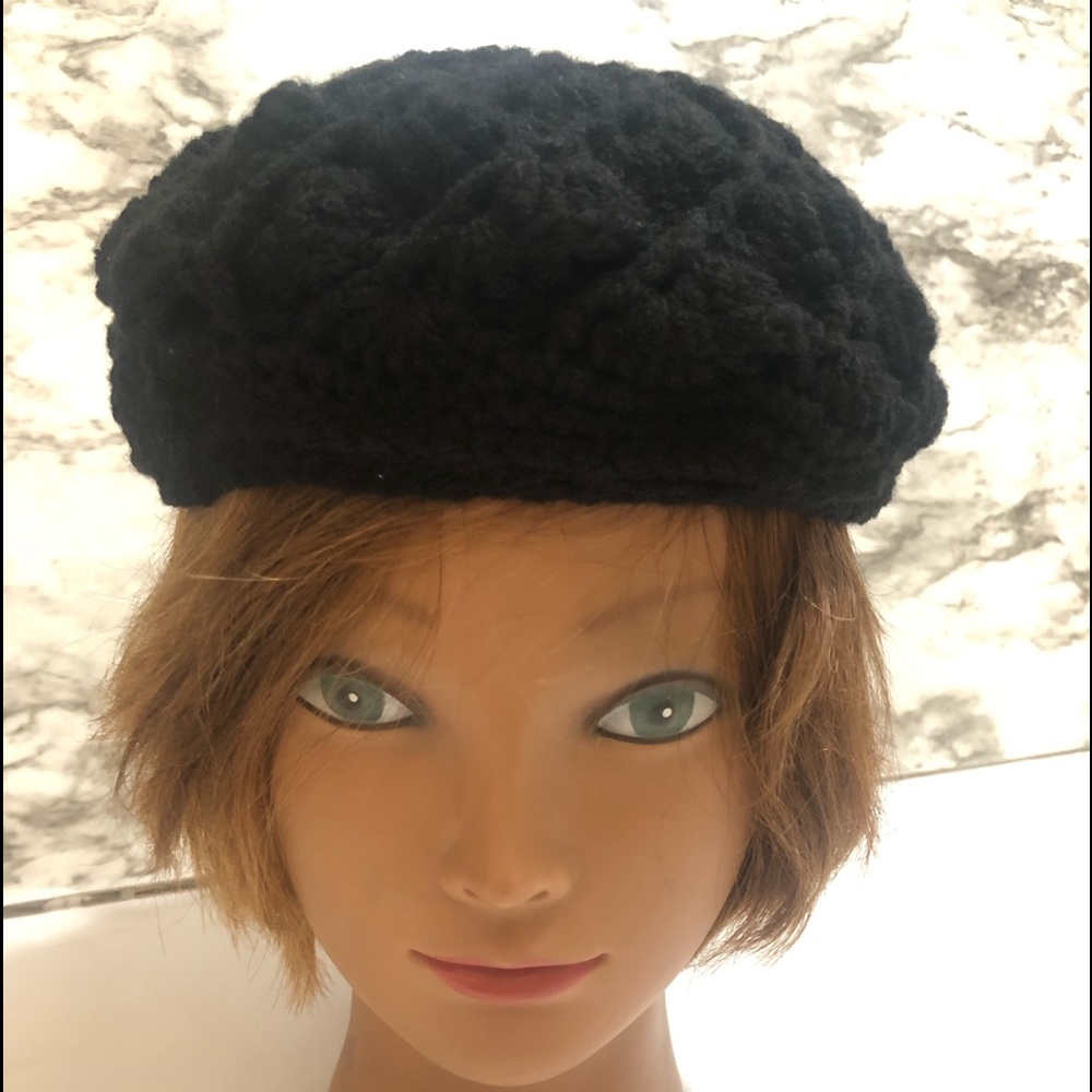 Cute beret crochet 🧶